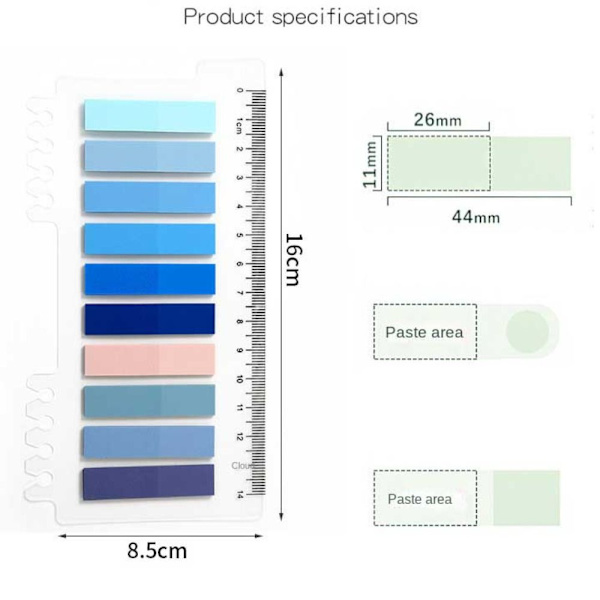 Sticky Notes Memo Pad - varastossa 4