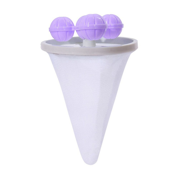 2kpl Pesulapallovaatteet Siivouspallo PURPLE-B Purple-B - spot-ale Purple-B