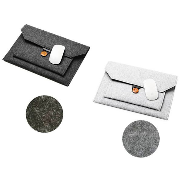 Kannettavan tietokoneen kotelo DARK GREY 36.5X24.5CM - varastossa Dark grey 36.5X24.5cm