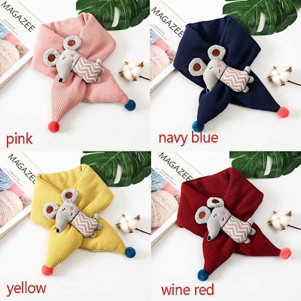 Stickade Scarves Förtjockning Scarf BEIGE - high quality