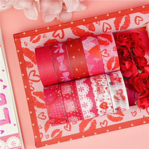 10ST/ Set Washi Tape Klibbigt papper DESSERT - spot sales