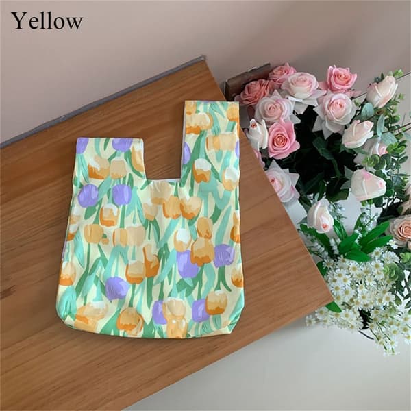 Knot Handbag YELLOW - varastossa yellow