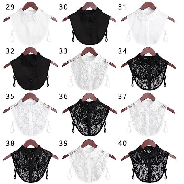 Paita Fake Collar Vaatteet Asusteet - spot-myynti 34