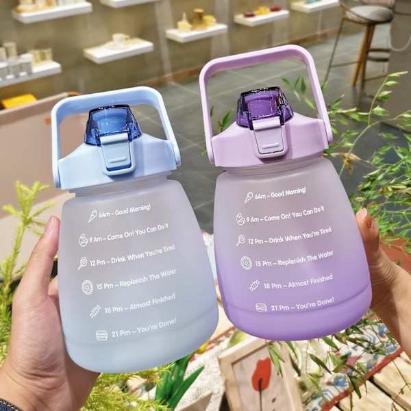 vesipullo iso urheilu oljilla juomapullo 1.1L - varastossa grön