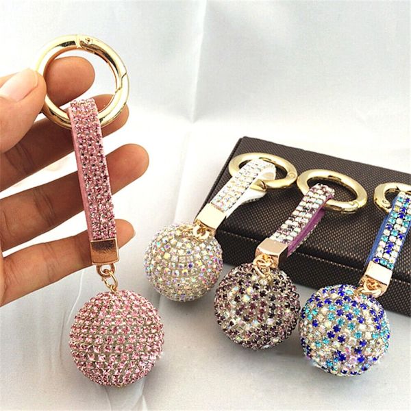 Crystal Key ring MUSTA - varastossa black