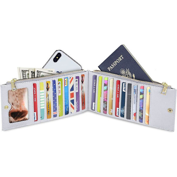 Naisten kimalteleva lompakko Multi Organizer Bifold -lompakolla - Spot-ale