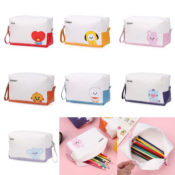 BTS Pencil Case BT21 Pen Bag COOKY - stock COOKY