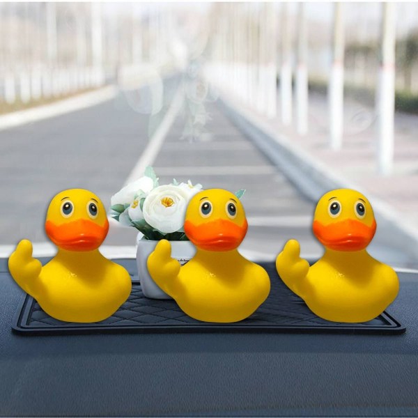 1./3. Yellow Duck Autokoristeet Autokoristeet Ankka - spot ale 3pcs
