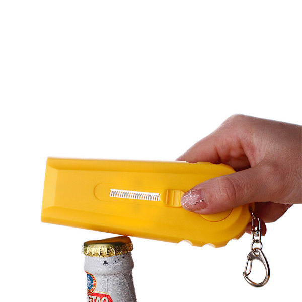 Burkölöppnare Cap Korkskruv Katapult Launcher Bar Tool - high quality yellow