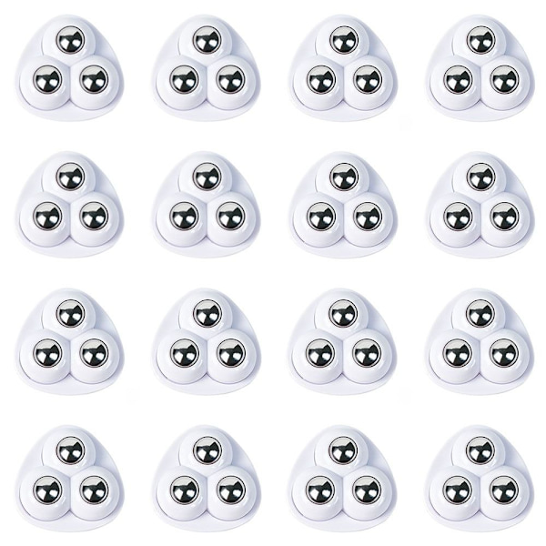 4/16 kpl minipyörä, tahmea kääntyvä hihnapyörä 16 kpl - spot ale 16Pcs
