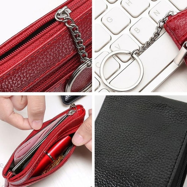 2kpl Mini Card Wallet PU-nahka VIHREÄ - spot-myynti green