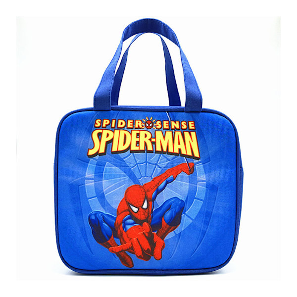 Pikachu Lounaskassi Kannettava eristysopiskelijan eristepussi - korkealaatuinen blue spiderman