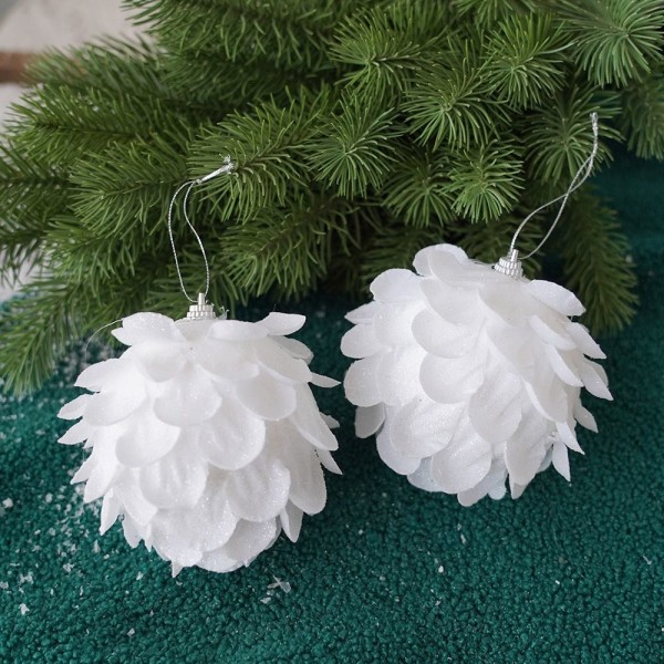 2/3 kpl jouluriippuva pallo joulukuusenkoristelu 10cm2-2kpl 10cm - varastossa 10cm2-2pcs