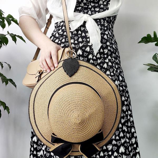Resbagage Hattklämmor Väska Stickning Hatthållare Clip för väska - high quality black