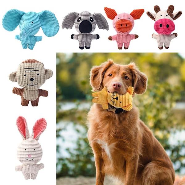Hundtuggleksaker Ljudande plyschleksak KANIN Rabbit - on stock Rabbit