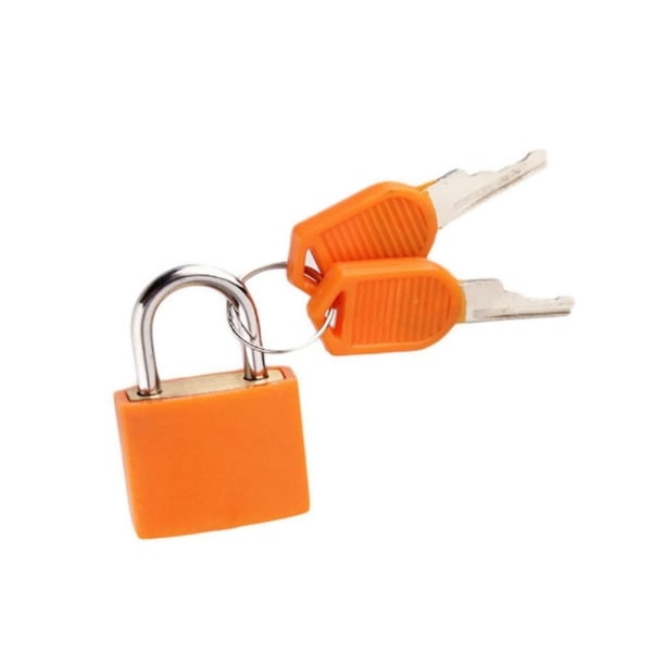 Resväska Dagbok Lås Resväska Lås ORANGE - stock Orange