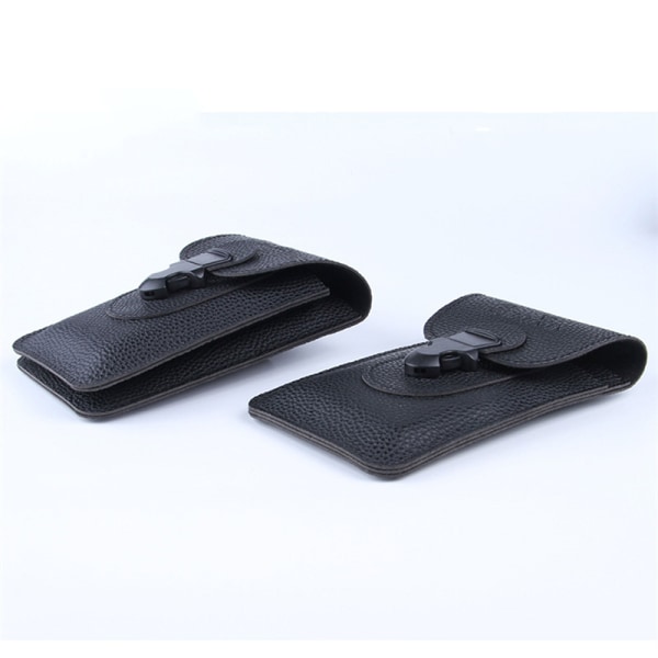 Män PU Läder Mobiltelefon Midjepaket Utomhus Multifunktion Be - on stock A