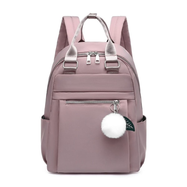 Kvinnor Ryggsäck Rese Ryggsäck Väska ROSA - stock pink