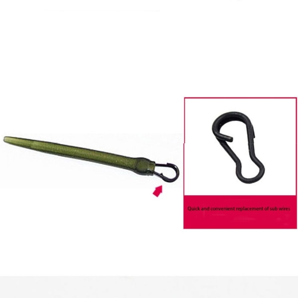 50 STK/ SET Fiske Hängande Snap Barrel Swivel - spot sales L