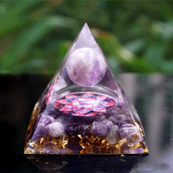 Orgone Pyramid Positiv energigenerator STYLE4 - high quality