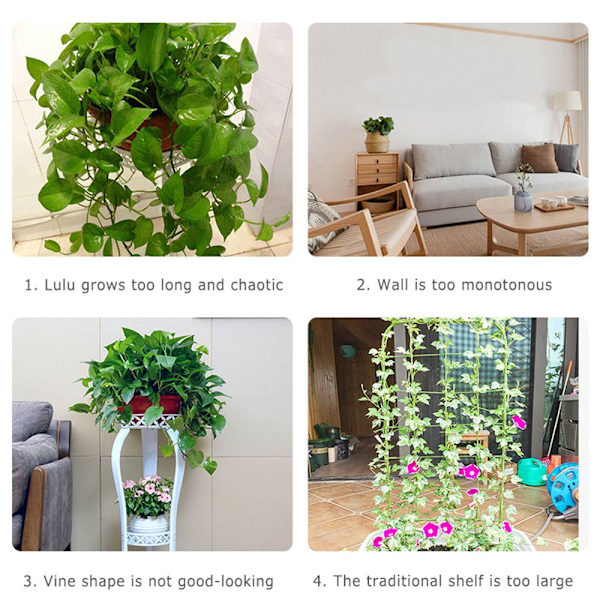 Plant Clip Rotting Clamp Wall Vines V-Vines - stock S-10pcs