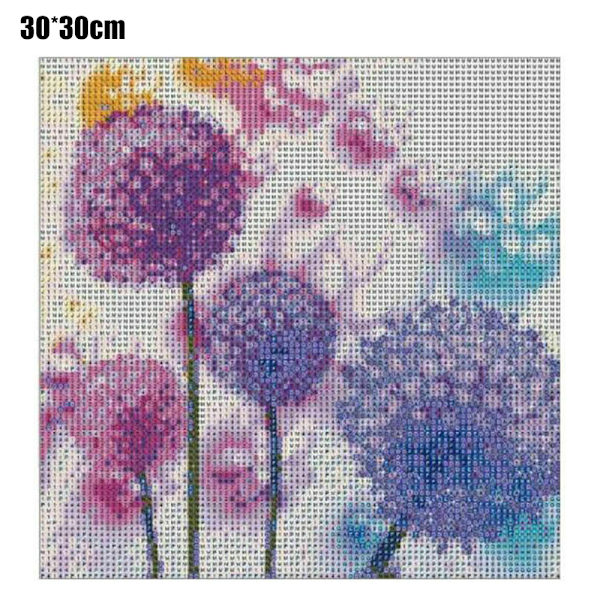 5D diamantmålning Cross Craft Stitch Maskros bildkonst - on stock