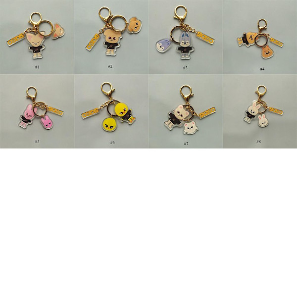 Kpop Stray Kids Keychain #6 - varastossa
