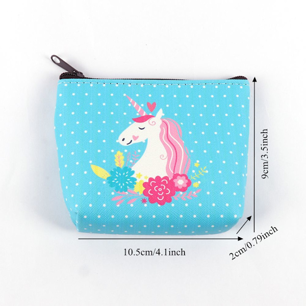 Unicorn myntväska Flamingo Mini-plånbok UNICORN 6 - high quality