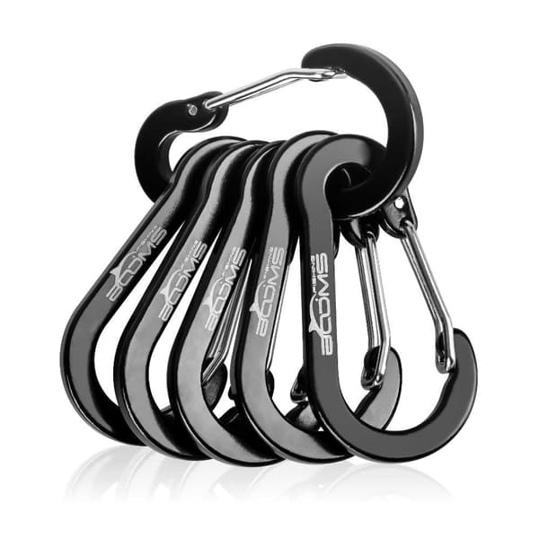 5kpl Outdoor Camping Avaimenperä D-Ring Avaimenperä SININEN - varastossa Blue