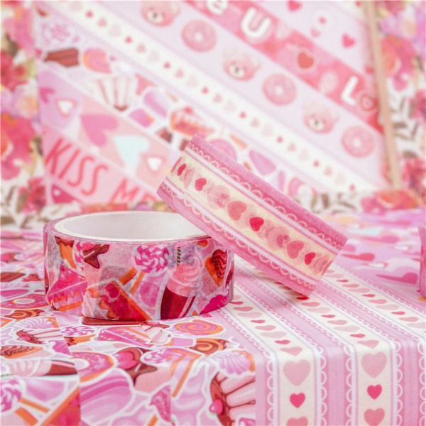 10ST/ Set Washi Tape Klibbigt papper DESSERT - spot sales