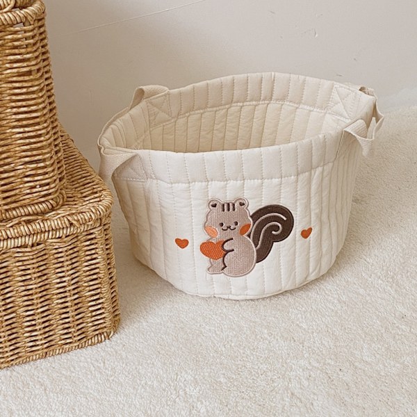 Skötväska Leksaksförvaringsväska BRUN EKORRE LITEN BRUN EKORRE - on stock Brown Squirrel Small