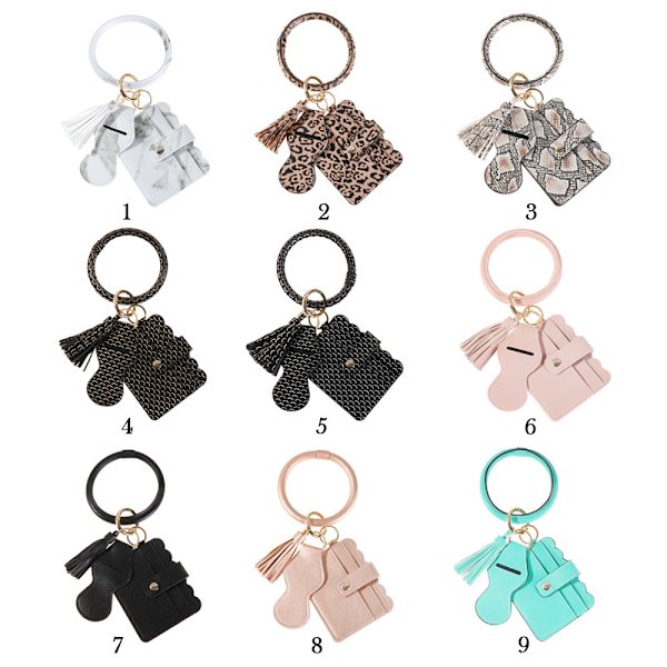 Lompakon avaimenperä Wristlet avaimenperä 7 - spot-myynti