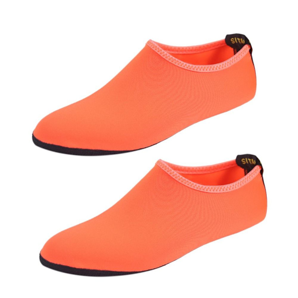 Simstrumpor Vattenskor ORANGE - spot sales orange M