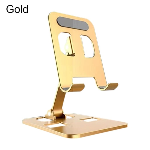 Matkapuhelinteline Tabletti Taitettava jalusta GOLD - korkea laatu Gold