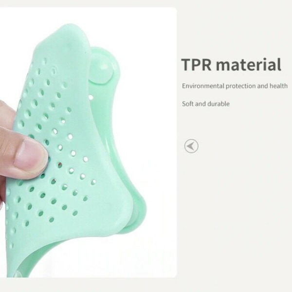 Kylpyhuoneen tyhjennys hiusloukku Catcher Bath Plug Plug Filter Suihku - varastossa green