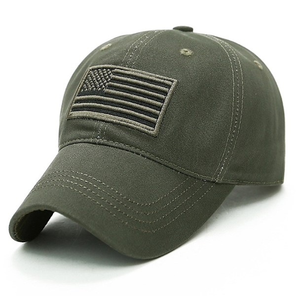 Cap för män och kvinnor mode broderi hatt - spot försäljning ArmyGreen