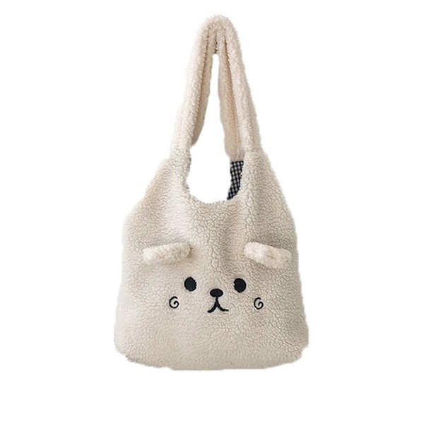Handväska Shoppingväska BEIGE - spot försäljning