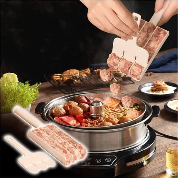 2 settiä Creative Kitchen Triple Meatball Maker - spot-myynti