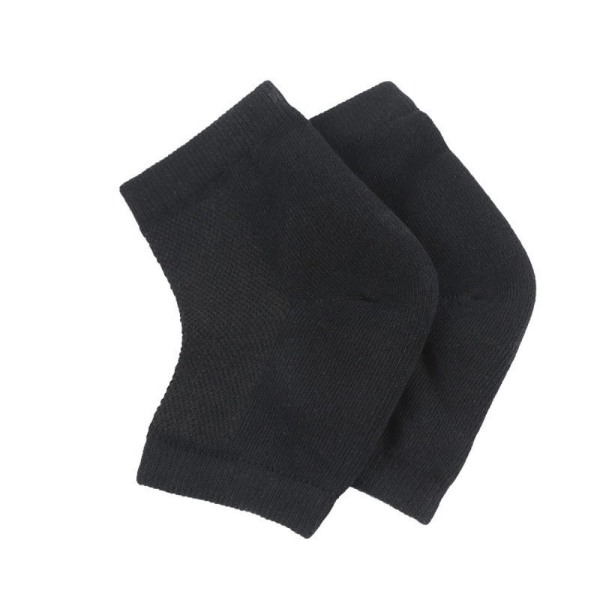 2 paria kosteuttavia kantapääsukkia Footprint-sukat MUSTA - spot-myynti black