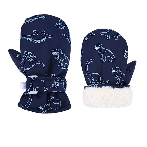 Barnhandskar Skidåkning Snöhandskar GRÅ - on stock grey L