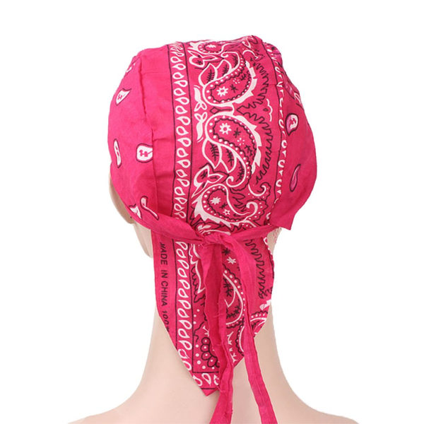 Piratmössa MuslimTurban Headscarf Bandana RÖD - spot sales