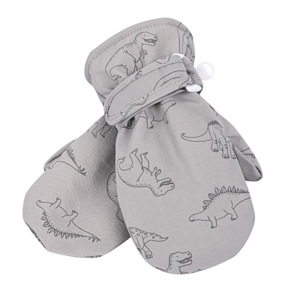 Barnhandskar Skidåkning Snöhandskar GRÅ - on stock grey L