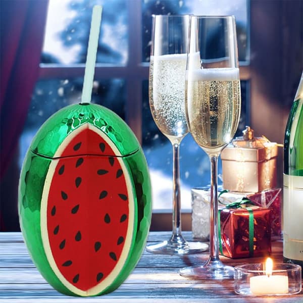 Vattenmelon Plastkopp Halmkopp 1 st 1 PC - on stock 1 PC