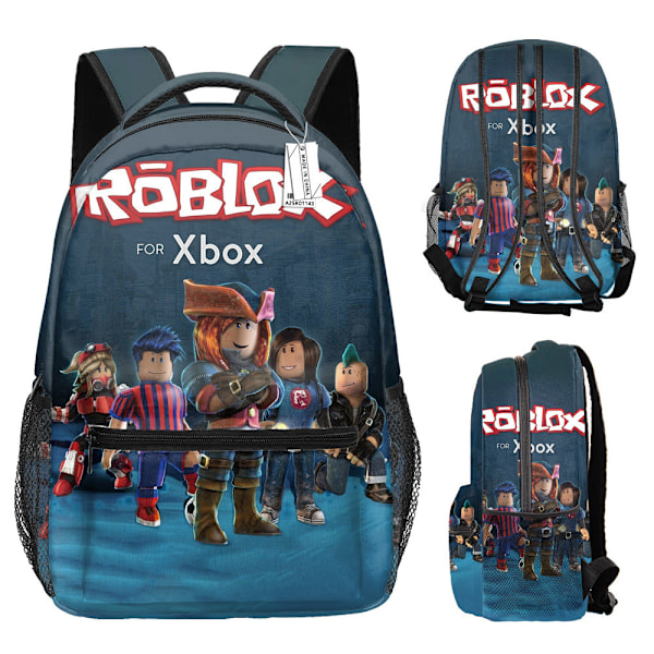 Roblox-reppu painettu reppu My World -reppu sarjakuva-anime lasten reppu-YX026