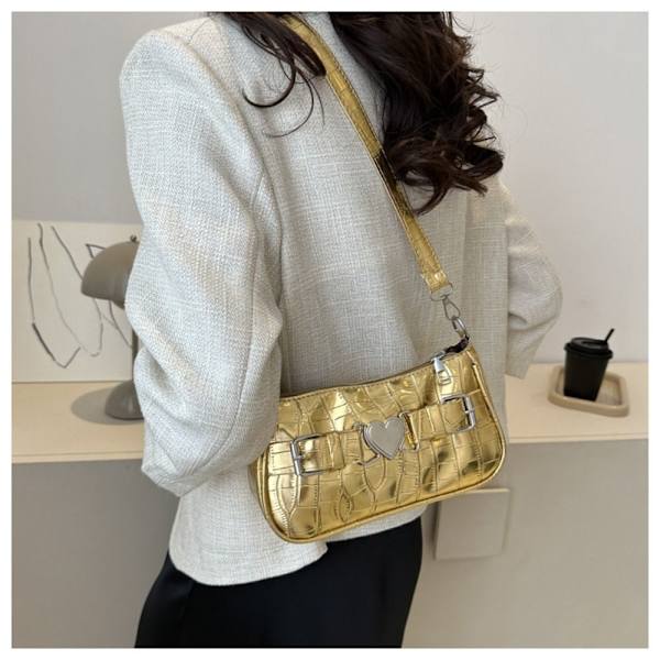Axelväska Crossbody-väska GULD - high quality Gold