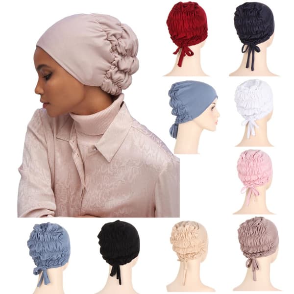 Head Wrap-huv BLÅ - stock blue