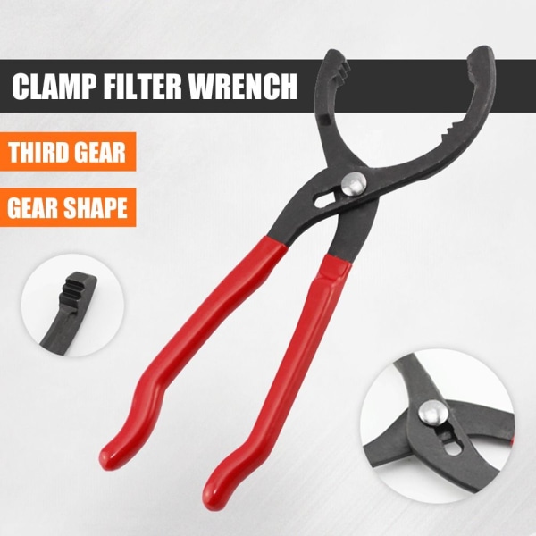 Pipe Pliers Jakoavain Pihdit FLATHEAD - varastossa Flat head