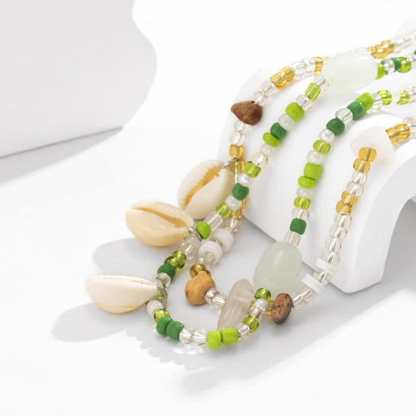 Bohemia beaded midjekedja Shell Stone midjeband Body Smycken - on stock