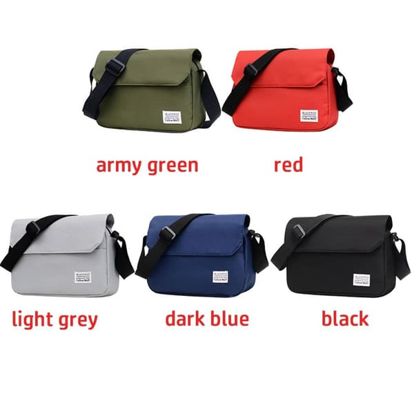 Crossbody Bag Messenger Bag LIGHT GREY - varastossa light grey