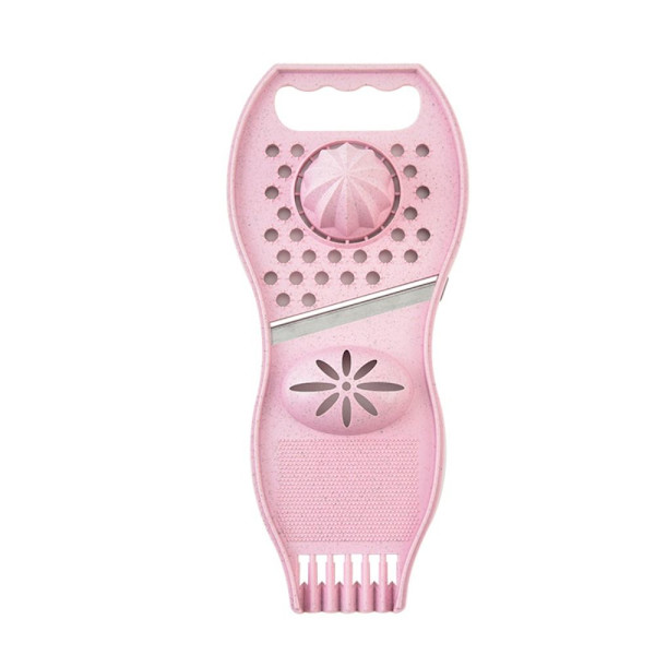 Grönsaks- och fruktskalare Citron Lime Squeezer ROSA - stock Pink
